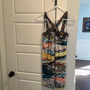 BCBG DRESS, multi color, size XS